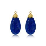 Victor Velyan Lapis Earring Drops