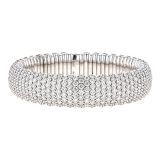 Zydo Stretch Curved Bracelet with Diamonds