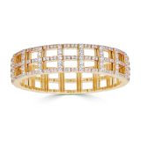 Zydo Expandable Cage Bracelet with Diamonds