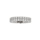 Zydo Double Row Expandable Diamond Ring