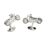 Deakin & Francis Motorbike Cufflinks