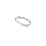 KC Diamond Marquise Shaped Stackable Ring