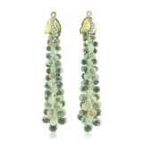 Victor Velyan Green Sapphire Earring Drops