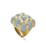 David Webb 57th Street Diamond Ring