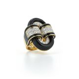 David Webb Oval Buckle Ring