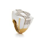 David Webb Manhattan Minimalism Ring