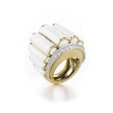 David Webb Scallop Ring