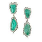 Victor Velyan Paraiba and Diamond Earrings