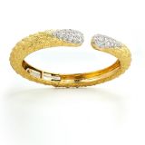 David Webb Park Avenue Bangle with Diamonds