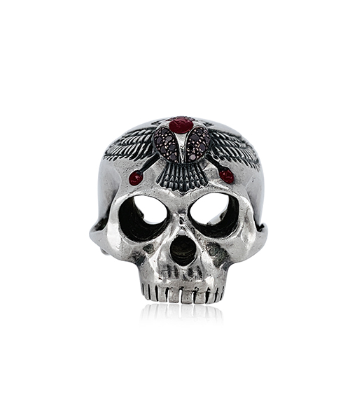 Lydia Courteille Scarab Skull Ring