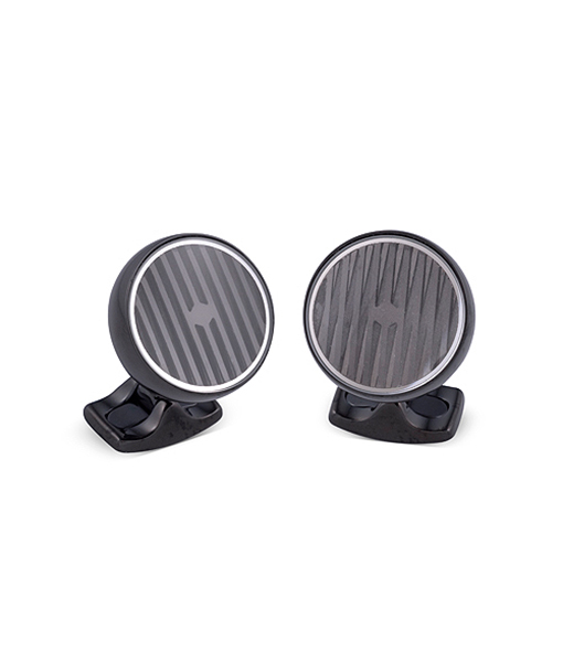 Deakin & Francis Kinetic Black Cufflink