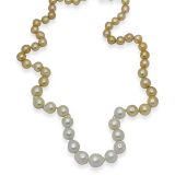 White Gold South Sea Pearls Necklace