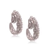 Etho Maria Diamonds Earrings Hoops