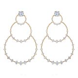 Fernando Jorge Multicircle Diamond Earrings Jacket