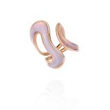 Fernando Jorge Stream Pink Opal Open Ring