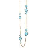 Goshwara Blue Topaz Necklace