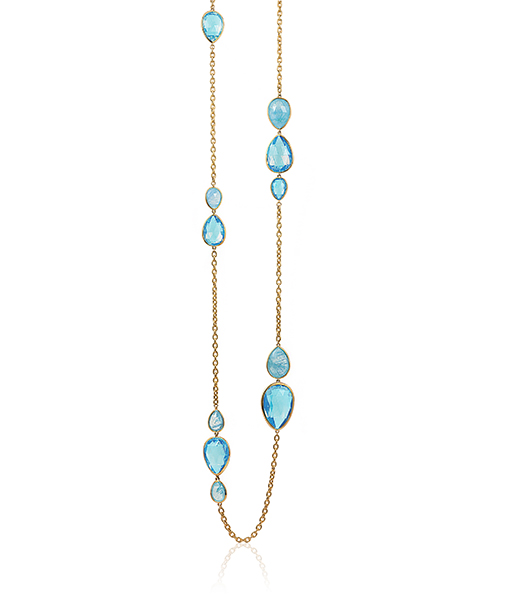 Goshwara Blue Topaz Necklace