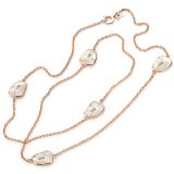 Mattioli Puzzle Mother of Pearl Chanel Necklace