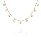 KC Diamond Dew Drop Necklace