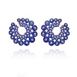 Fernando Jorge Lapis Lazuli and Diamond Galaxy Earrings