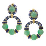 David Webb Earrings