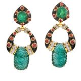 David Webb Earrings