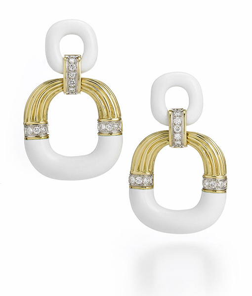 David Webb Earrings