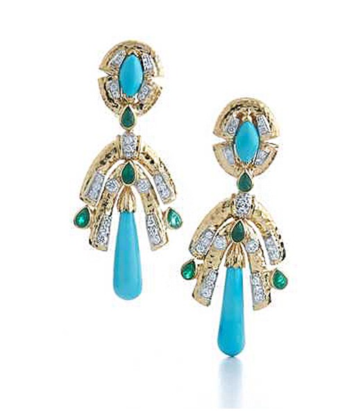 David Webb Earrings