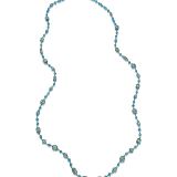 Etho Maria Blue Topaz and Turquoise Necklace