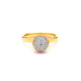 Syna Medium Stackin Diamond Bauble Ring