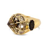 Tony Duquette Smoky Quartz Ring