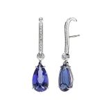 Ara Vartanian Tanzanite and Diamond Earrings