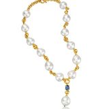 Verdura Pearl Y Necklace