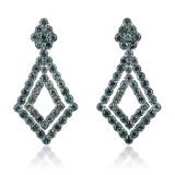 Bayco Natural Green Sapphire Earrings