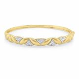 KC Designs Diamond Quilted Pillow Bangle