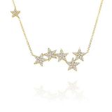 KC Designns Multi Star Diamond Necklace