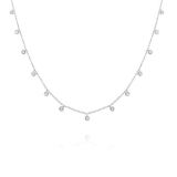 KC Designs Bezel Drop Diamond Necklace