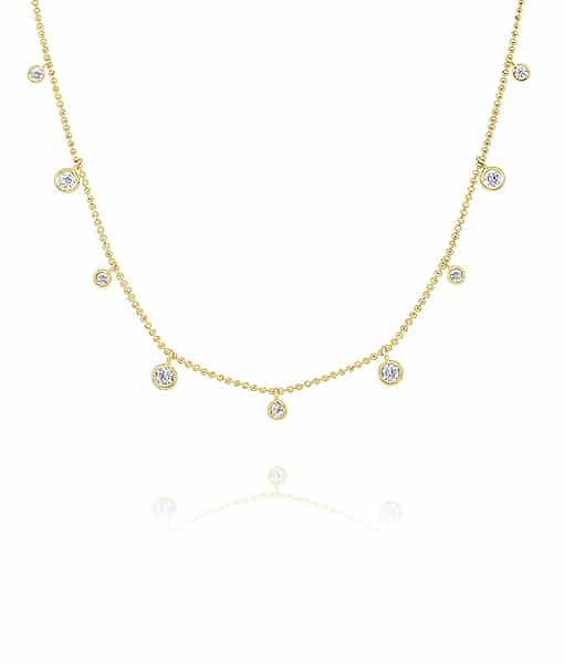 Cleo Diamond Necklace by KC Designs