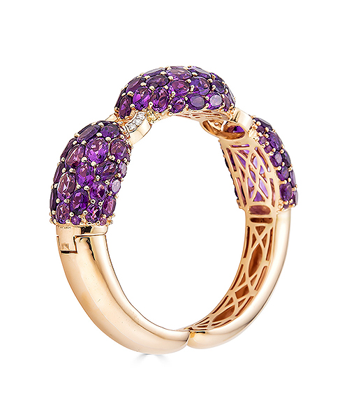 Piranesi Amethyst and Diamond Bracelet