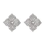 Piranesi Diamond Flower Earrings