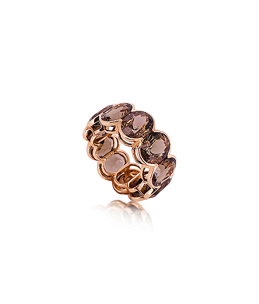 Piranesi Smoky Quartz Ring