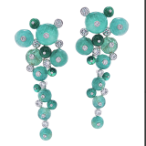 David Webb Cascading Bubbles Earrings