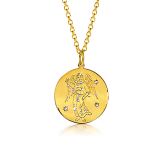 Verdura Zodiac Pendant Necklace - Virgo