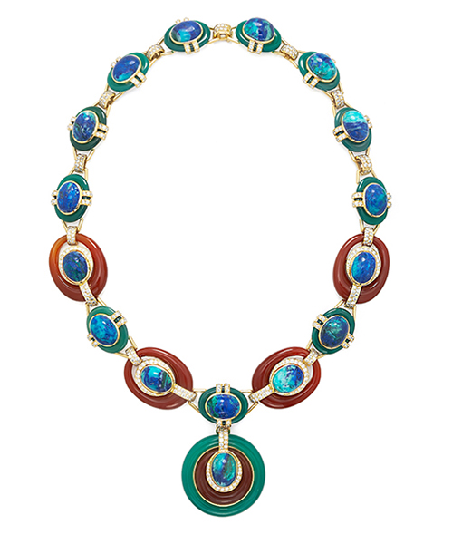 David Webb Streamline Necklace