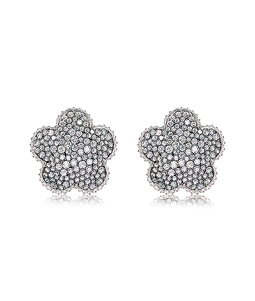 Piranesi Diamond Earrings SM Flower