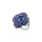 Piranesi Sapphire and Diamond Ring