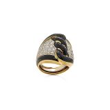 David Webb Leopard Ring