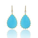 Sutra YG Turquoise Earrings