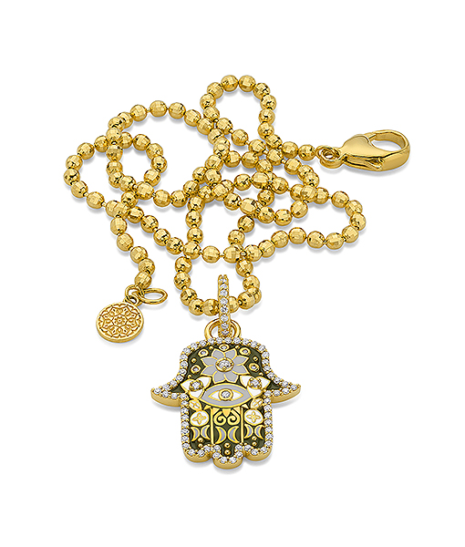 Buddha Mama Small Hamsa Pendant