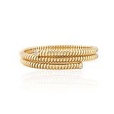 Marina B. Trisolina Triple Pavé Diamond Bangle Bracelet